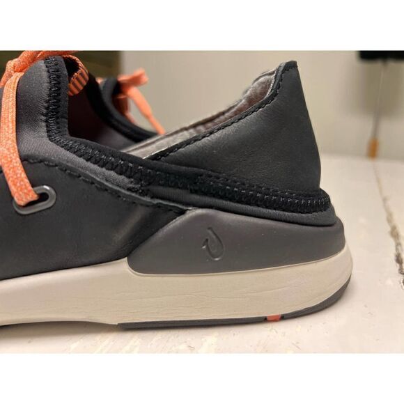 OluKai Women’s Miki Li’ Pavement/Black Quick-Drying Outdoor Shoes Size 11 - Picture 9 of 11
